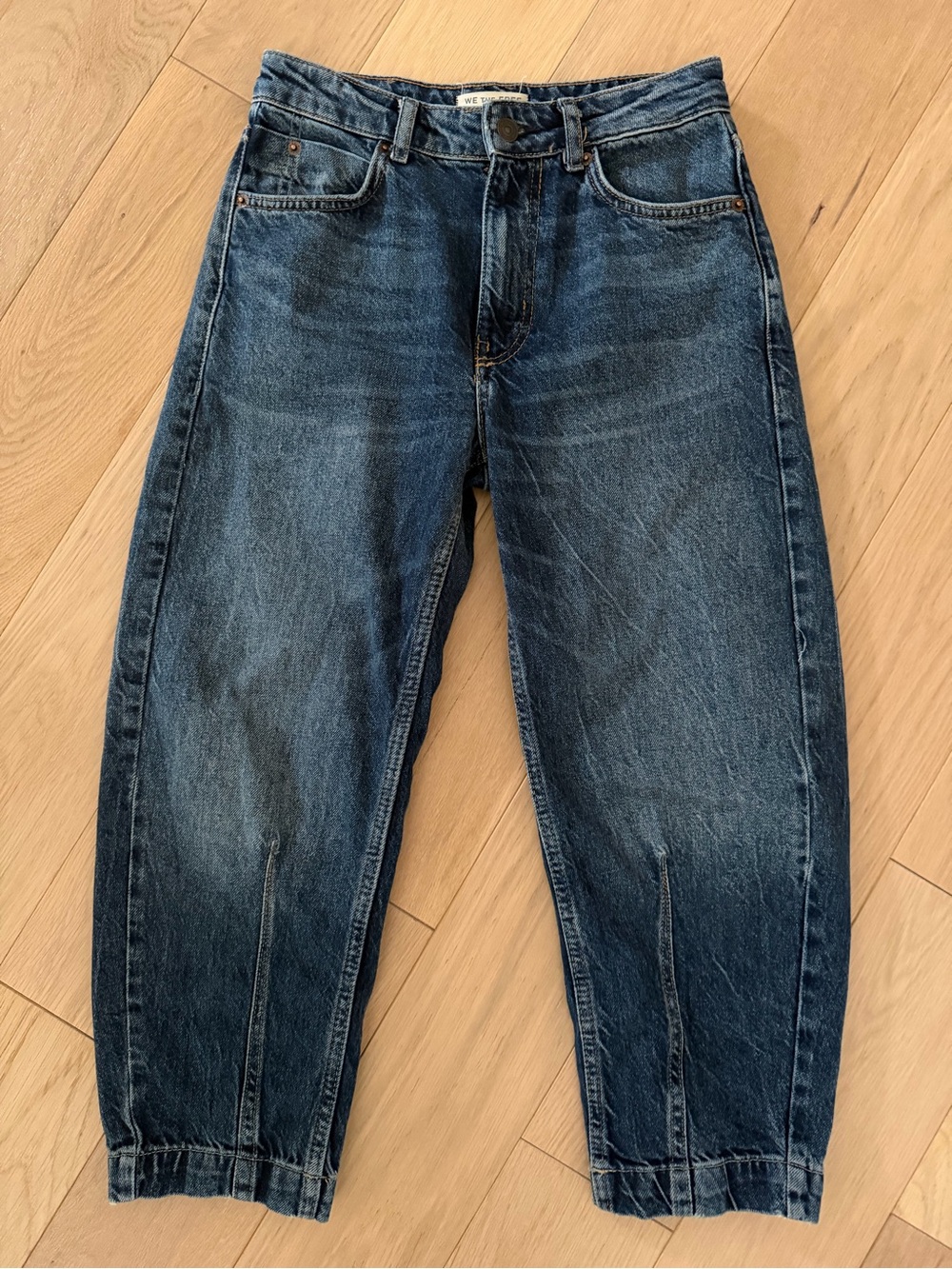 We the Free Barrel cropped jorts jeans 24